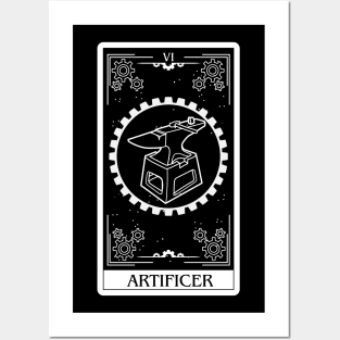 Artificer Tarot Card D&D Nat 20 Dungeons & Dragons Posters and Art